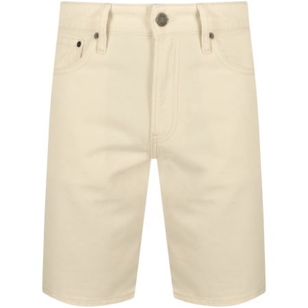 Product Image for Calvin Klein Slim Fit Denim Shorts Cream