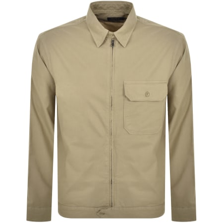 Product Image for Ralph Lauren Custom Fit Overshirt Beige