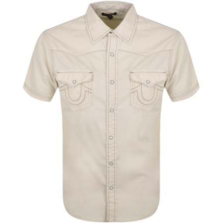 Product Image for True Religion Big T Western Shirt White