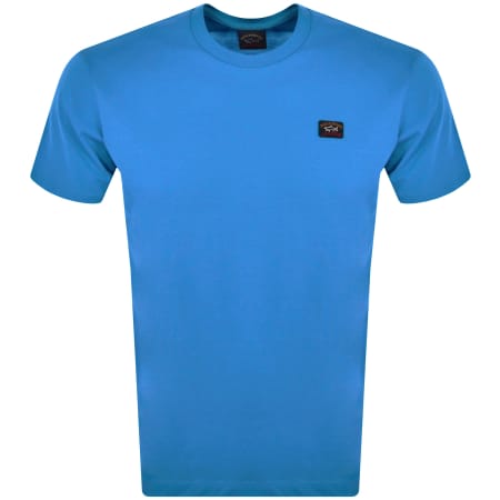 Product Image for Paul And Shark Short Sleeve Logo T Shirt Blue