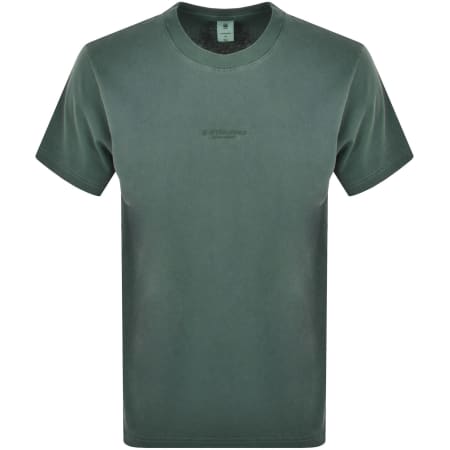 Product Image for G-Star Raw Boxy Logo T Shirt Green