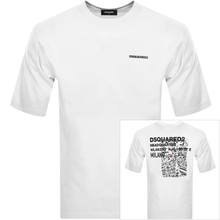 Product Image for DSQUARED2 Loose Fit T Shirt White