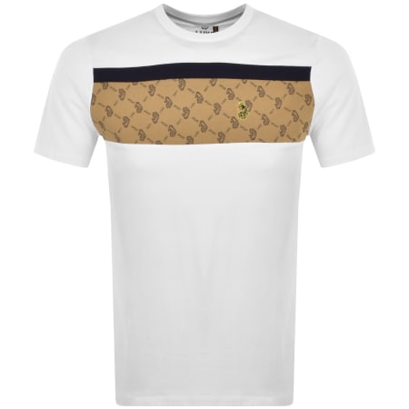 Product Image for Luke 1977 Lions Den Printed T Shirt White