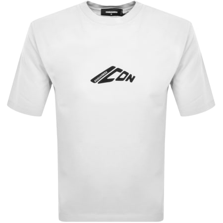 Product Image for DSQUARED2 Logo T Shirt White