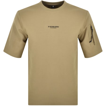 Product Image for G-Star Raw Tweeter Half Sleeve T Shirt Khaki