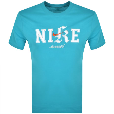 Product Image for Nike Logo T Shirt Blue