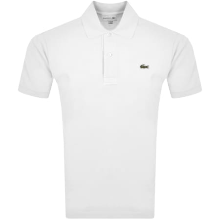 Product Image for Lacoste Short Sleeved Polo T Shirt White