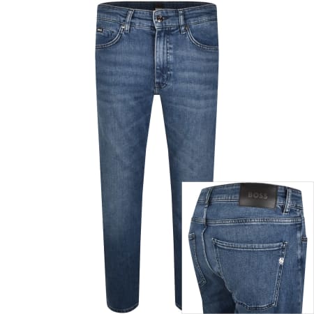 Product Image for BOSS Delaware Slim Fit Jeans Blue