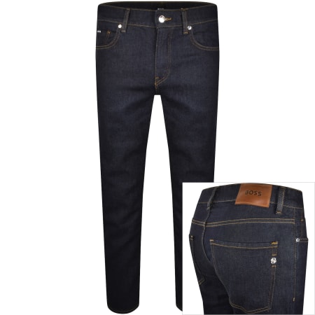 Product Image for BOSS Delaware Slim Fit Jeans Navy