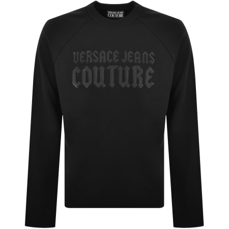 Product Image for Versace Jeans Couture Logo Sweatshirt Black