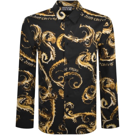 Product Image for Versace Jeans Couture Long Sleeve Shirt Black