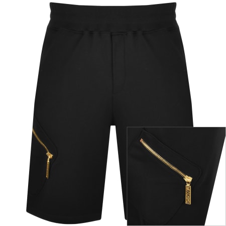 Product Image for Moschino Cotton Fleece Shorts Black