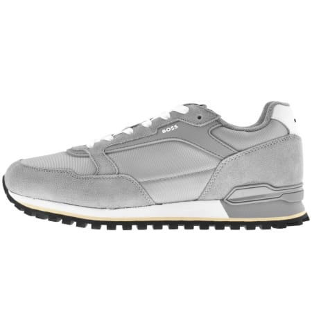 Product Image for BOSS Parkour L Runner Trainers Grey