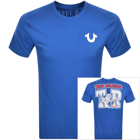 Product Image for True Religion Logo T Shirt Blue