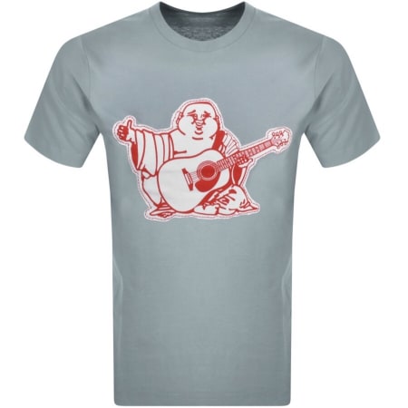 Product Image for True Religion Buddha Applique T Shirt Blue