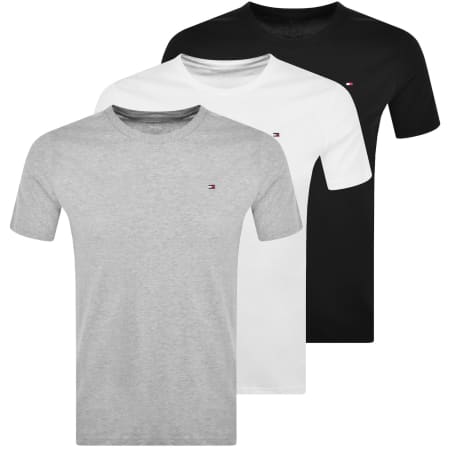 Product Image for Tommy Hilfiger 3 Pack Short Sleeve T Shirts