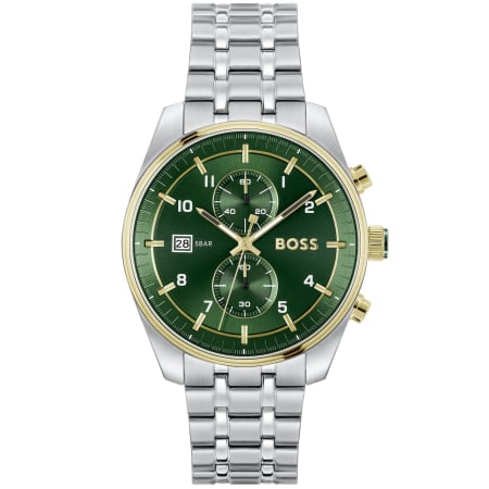 Product Image for BOSS Skytraveller Watch Silver