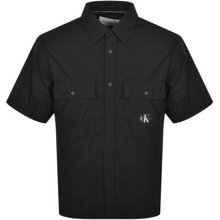 Product Image for Calvin Klein Jeans Poplin Utility Shirt Black