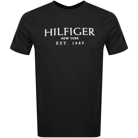 Product Image for Tommy Hilfiger Logo T Shirt Black