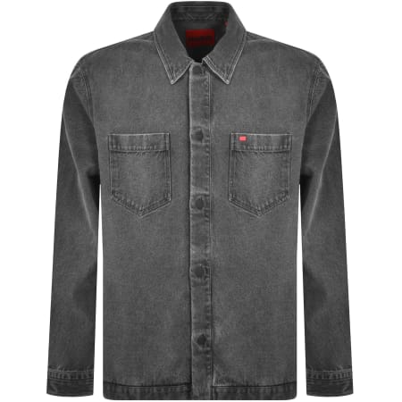 Product Image for HUGO Ewovo Overshirt Jacket Grey