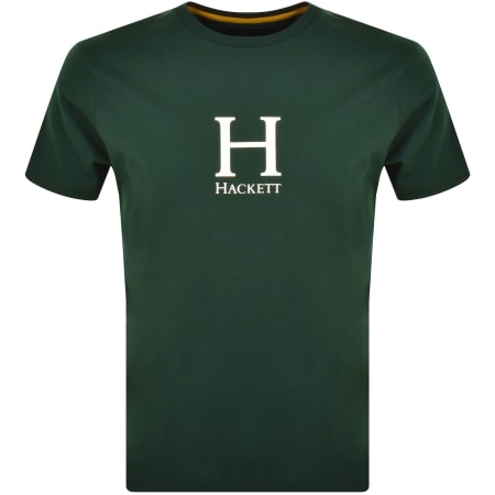 Product Image for Hackett Heritage H Classic Fit T Shirt Green