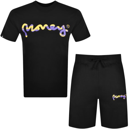 Product Image for Money LA Camo Shorts Tracksuit Black