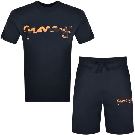 Product Image for Money LA Camo Shorts Tracksuit Navy