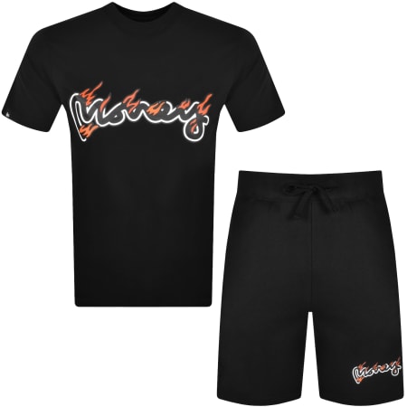 Product Image for Money Flame Signature Shorts Tracksuit Black