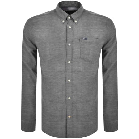 Product Image for Barbour Buckley Herringbone Tailored Shirt Grey