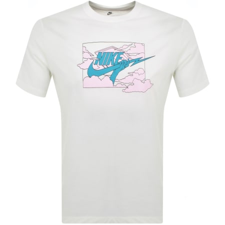 Product Image for Nike Crew Neck Club T Shirt White