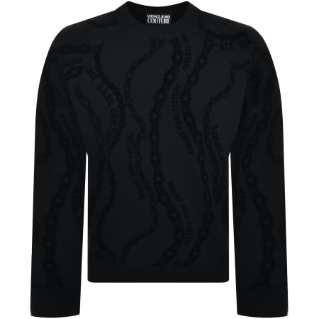 Product Image for Versace Jeans Couture Logo Sweatshirt Black