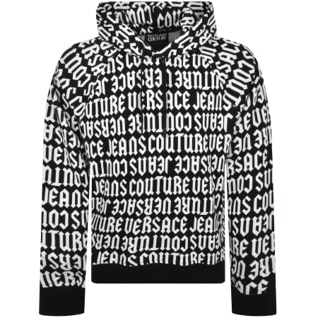 Product Image for Versace Jeans Couture Logo Hoodie Black