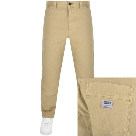 Product Image for HUGO Blue Gioro242D Trousers Beige