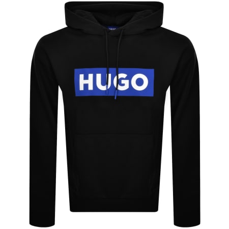 Product Image for HUGO Blue Nalves Hoodie Black