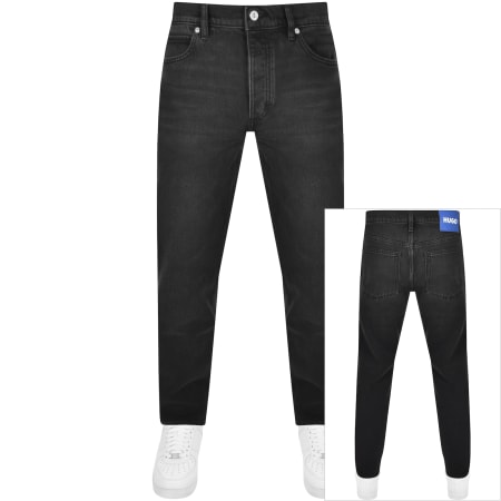Product Image for HUGO Blue Brody Tapered Jeans Dark Wash Grey
