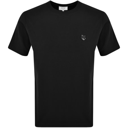 Product Image for Maison Kitsune Fox Head Patch T Shirt Black