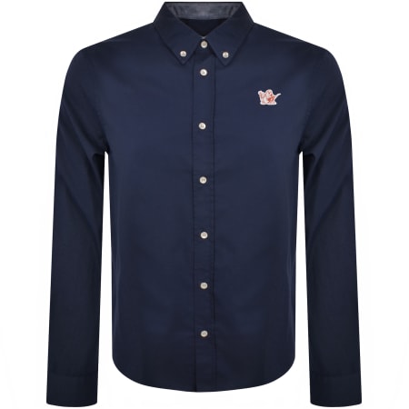 Product Image for True Religion Buddha Patch Shirt Navy