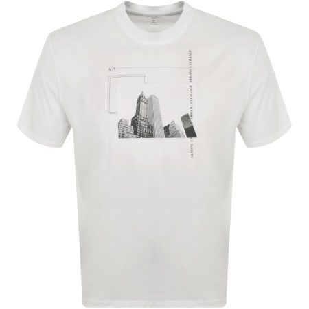 Product Image for Armani Exchange Skyline T Shirt White