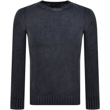 Product Image for Replay Crew Neck Knit Jumper Navy