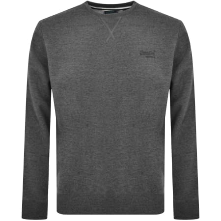 Product Image for Superdry Essential Logo Sweatshirt Grey