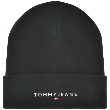 Product Image for Tommy Jeans Linear Beanie Hat Black