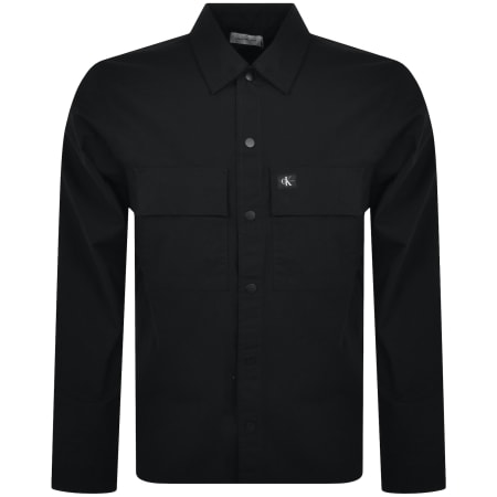 Product Image for Calvin Klein Jeans Cargo Overshirt Jacket Black
