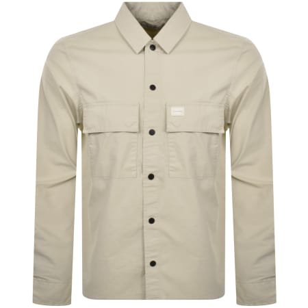 Product Image for Calvin Klein Jeans Cargo Overshirt Jacket Pelican