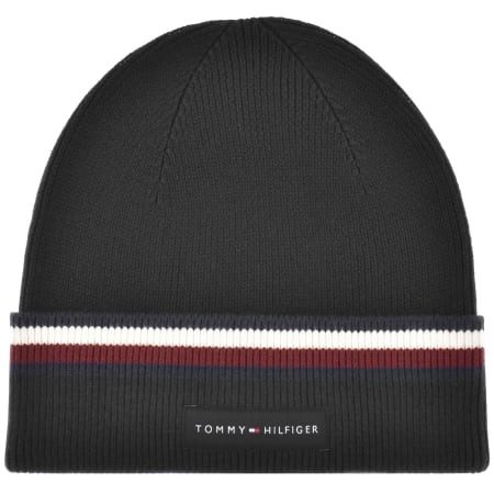 Product Image for Tommy Hilfiger Love Solid Stripe Beanie Black