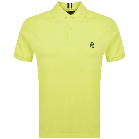 Product Image for Tommy Hilfiger Interlock Polo T Shirt Yellow