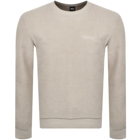 Product Image for BOSS Contemporary Sweatshirt Cream