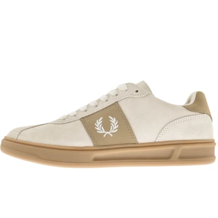 Product Image for Fred Perry B4 Suede Trainers Cream