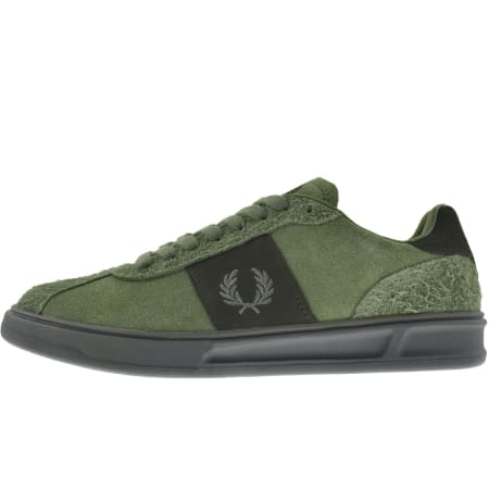 Product Image for Fred Perry B4 Suede Trainers Green