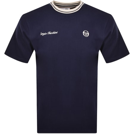 Product Image for Sergio Tacchini Gobert T Shirt Navy