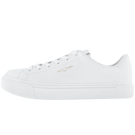 Product Image for Fred Perry B71 Leather Trainers White